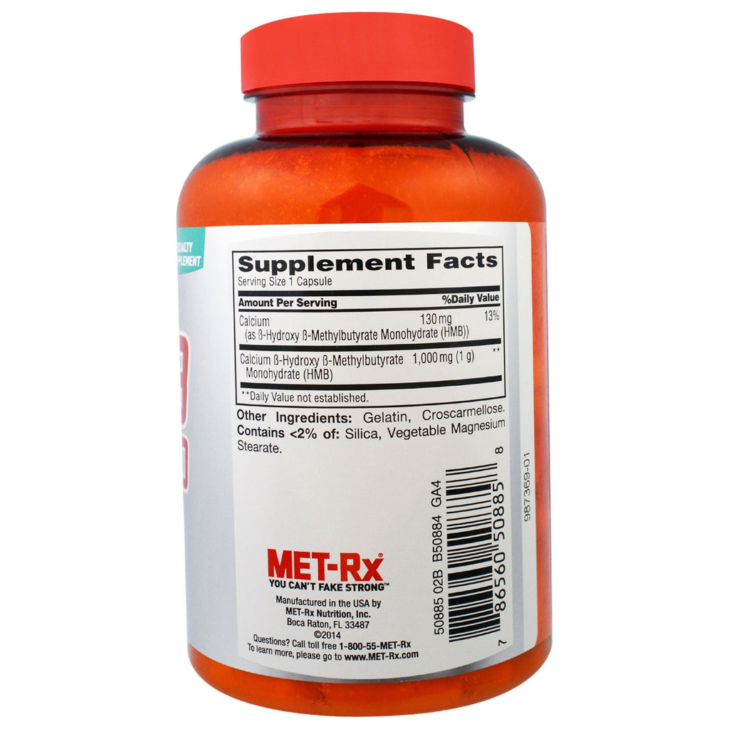 MET-Rx, HMB 1000, 90 kapsler