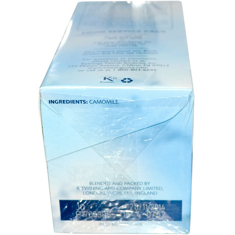 Twinings, urtete, ren kamille, koffeinfri, 25 teposer, 1,32 oz (37,5 g)