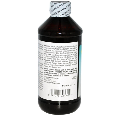 Source Naturals, Wellness-hostesirup til børn, god kirsebærsmag, 236 ml