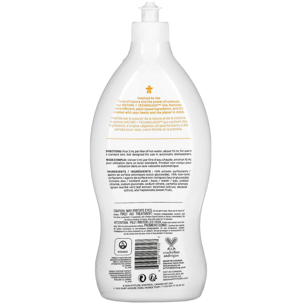 HOLDNING, opvaskemiddel, citrusskal, 23,7 fl oz (700 ml)