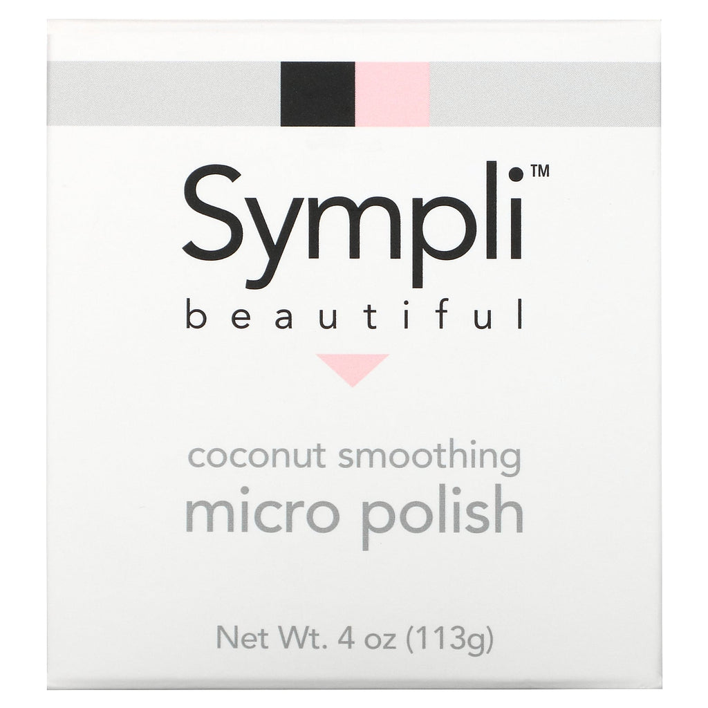 Sympli Smuk, kokosudjævnende mikropolish, 4 oz (113 g)