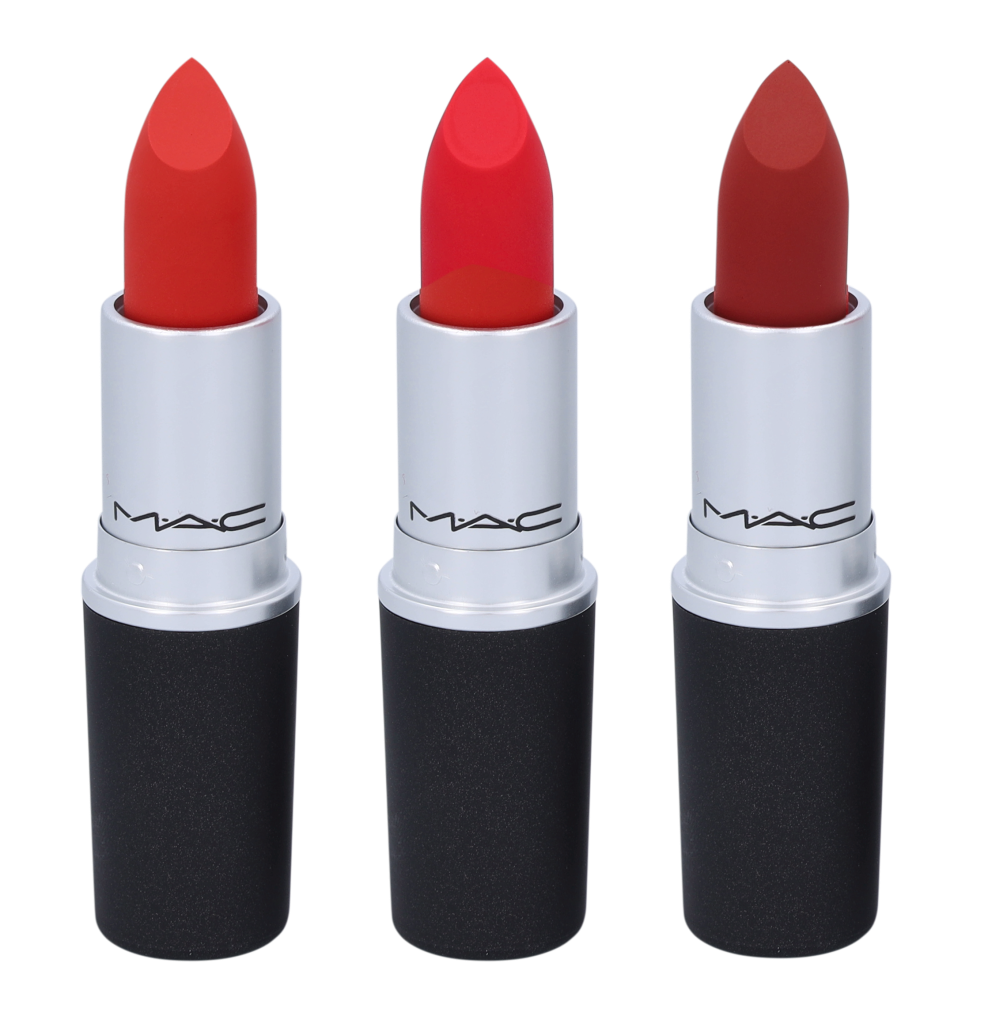 MAC Powder Kiss Lipstick Trio Sæt 9 g