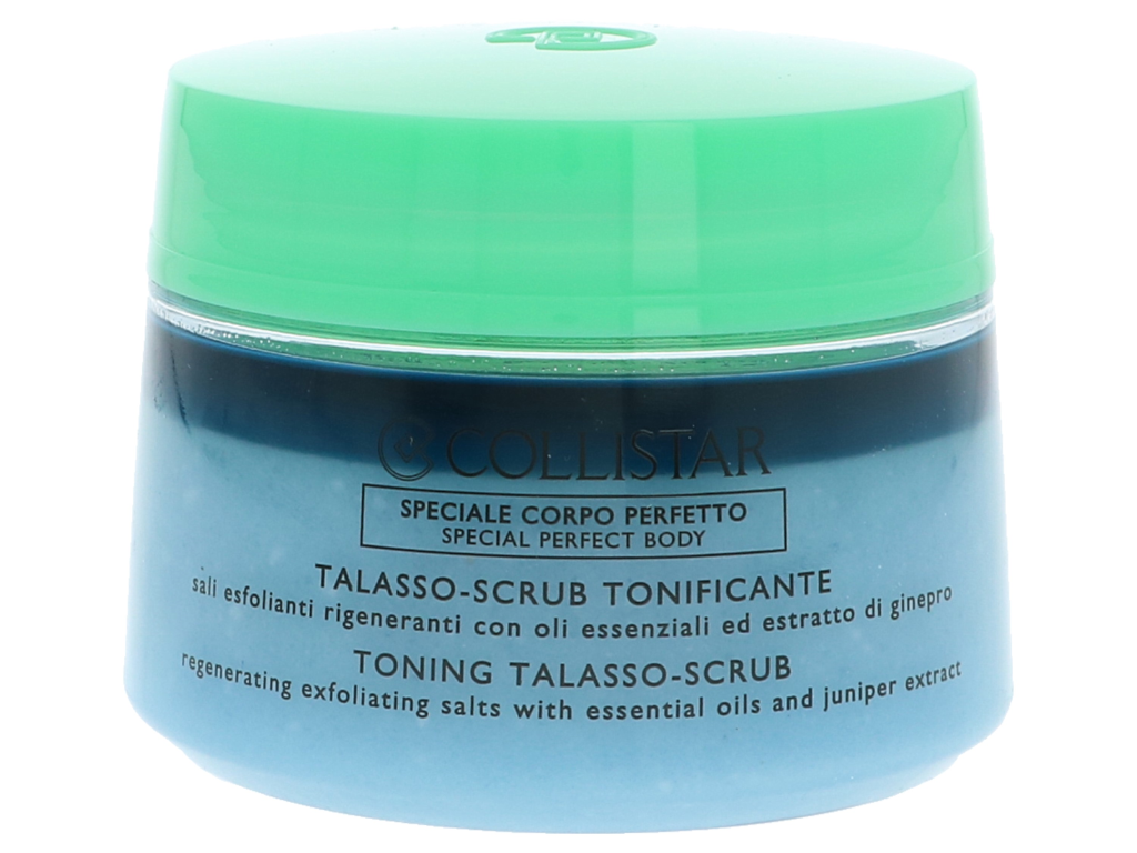 Collistar Toning Talasso Scrub Regenerating Exfoliating Salts With Essential Oil sand Juniper Extract 700 g