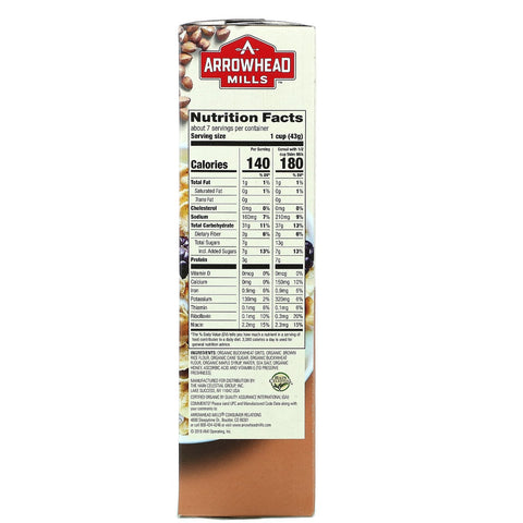Arrowhead Mills, hojuelas de trigo sarraceno y arce, sin gluten, 283 g (10 oz)