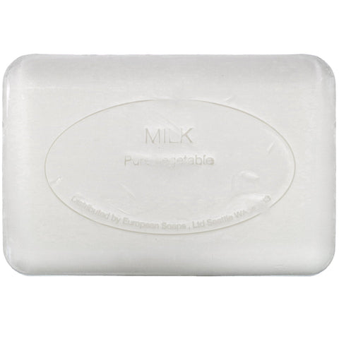 European Soaps, Pre de Provence, barra de jabón, leche, 8,8 oz (250 g)
