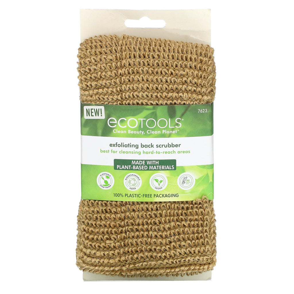 EcoTools, Eksfolierende Ryg Scrubber, 1 Scrubber