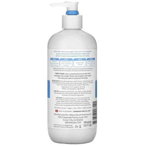 Bambo Nature, Tear Clear Baby Shampoo, 16.9 fl oz (500 ml)