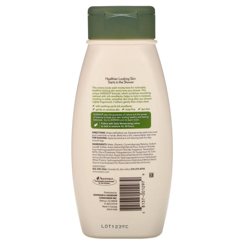 Aveeno, Active Naturals, gel de baño hidratante diario, 532 ml (18 oz. líq.)
