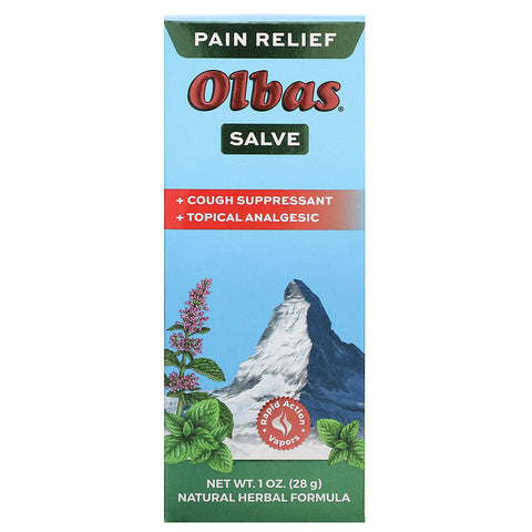 Olbas Terapeutisk, salve smertelindring, 1 oz (28 g)