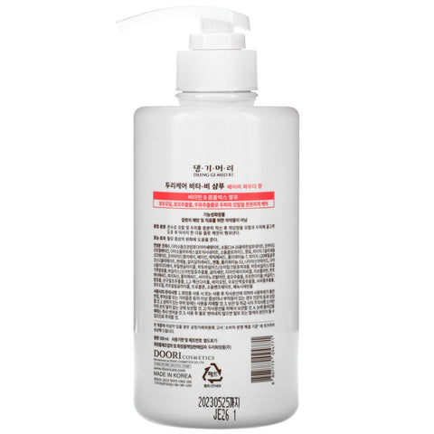 Doori Cosmetics, Vita-B Complex Shampoo, Baby Powder, 16.9 fl oz (500 ml)