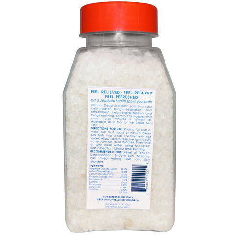 Sea Minerals, Baño mineral del Mar Muerto, 1 lb (453 g)