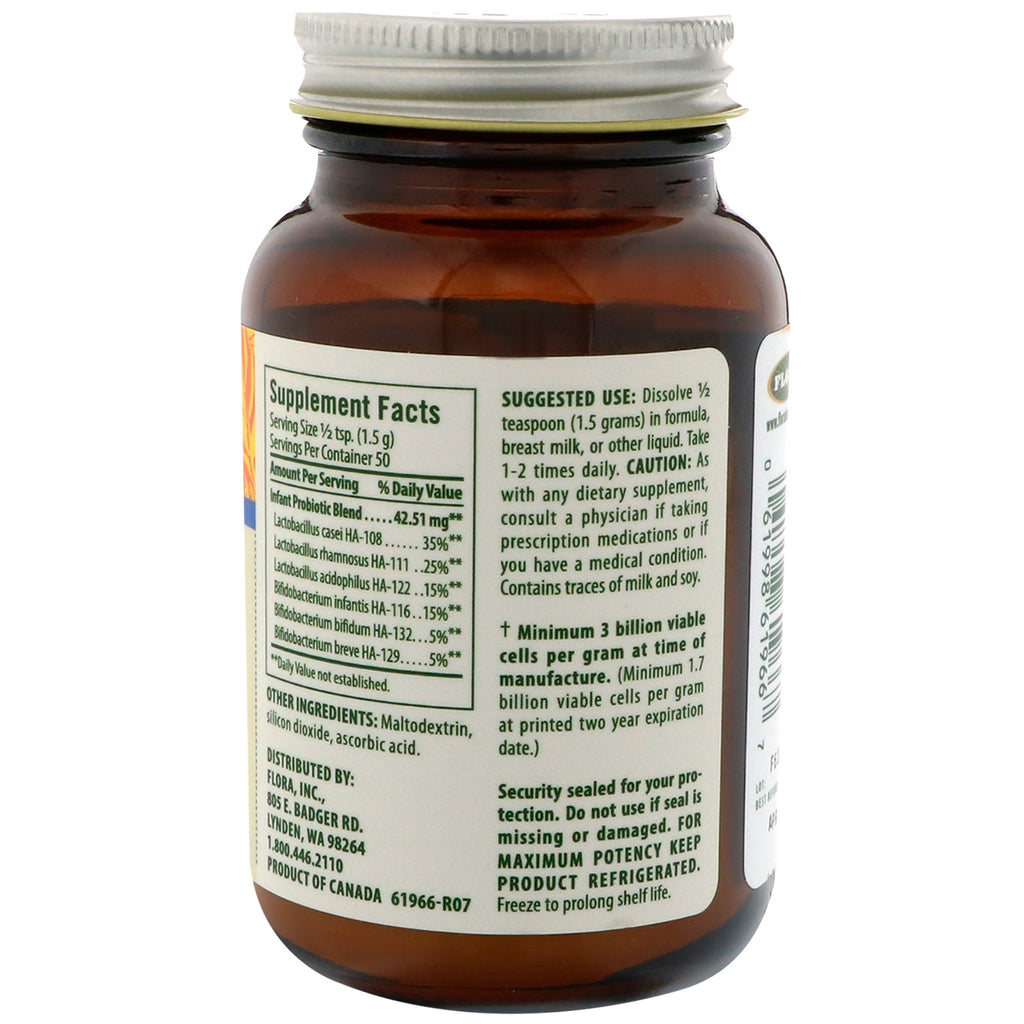 Flora, Toddler's Probiotic, 2,64 oz (75 g) (is)