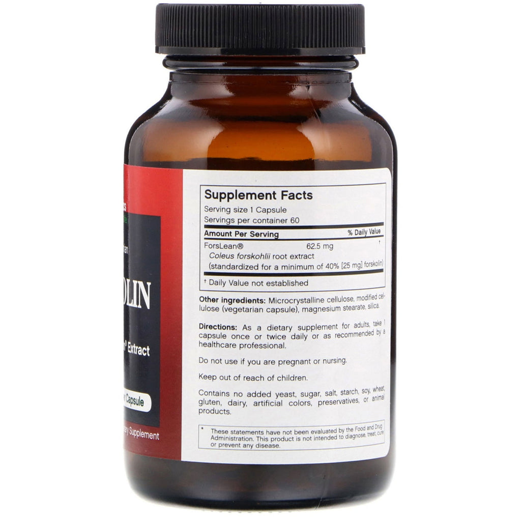 FutureBiotics, Forskolin, 25 mg, 60 vegetariske kapsler