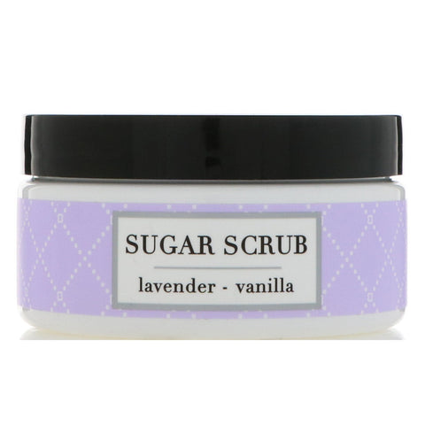 Deep Steep, Exfoliante de azúcar, Lavanda - Vainilla, 8 oz (226 g)