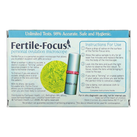 Fairhaven Health, Fertile-Focus, 1 microscopio de ovulación personal