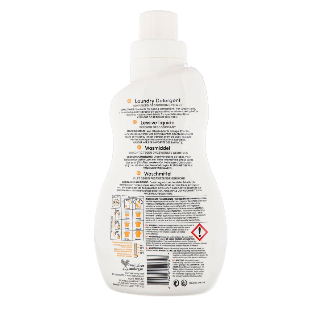 HOLDNING, vaskemiddel, 35 læs, citrusskal, 35,5 fl oz (1,05 l)