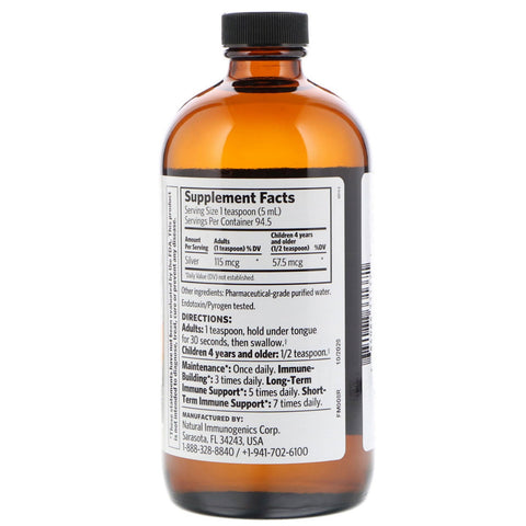 Sovereign Silver, Argentyn 23 Professional Bio-Active Silver Hydrosol, 16 fl oz (473 ml)