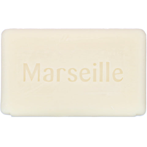 A La Maison de Provence, jabón en barra para manos y cuerpo, sal marina fresca, 4 barras, 3,5 oz cada una
