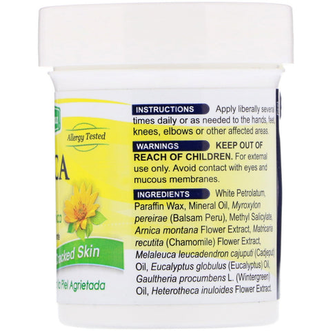 De La Cruz, Arnica Salve til revnet hud, 2 oz (56,7 g)