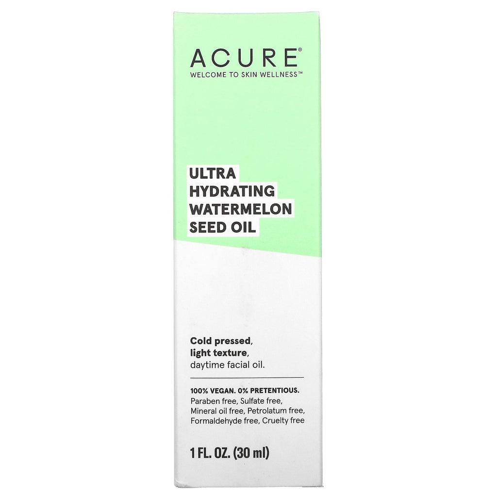 Acure, ultrafugtende, vandmelonfrøolie, 1 fl oz (30 ml)