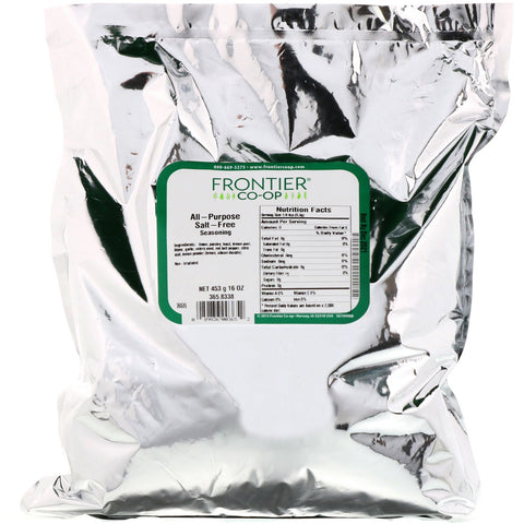 Frontier Natural Products, condimento multiuso, sin sal, 16 oz (453 g)
