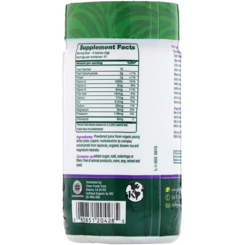 Green Foods, Green Magma, 500 mg, 250 Tablets