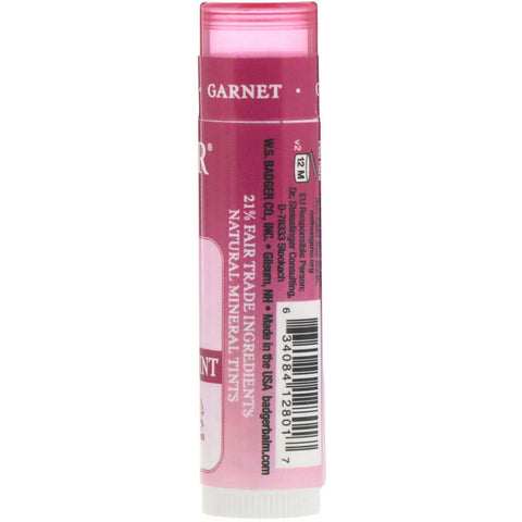 Badger Company, Mineral Lip Tint, Granat, 0,15 oz (4,2 g)