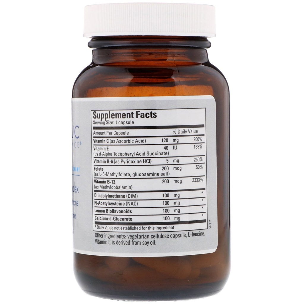 Metabolisk vedligeholdelse, DIM Complex, Diindolylmethan med CoFactors, 60 kapsler