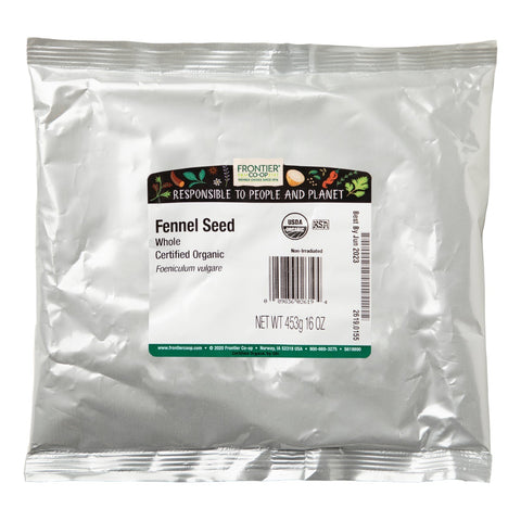 Frontier Natural Products, Semilla entera de hinojo, 16 oz (453 g)