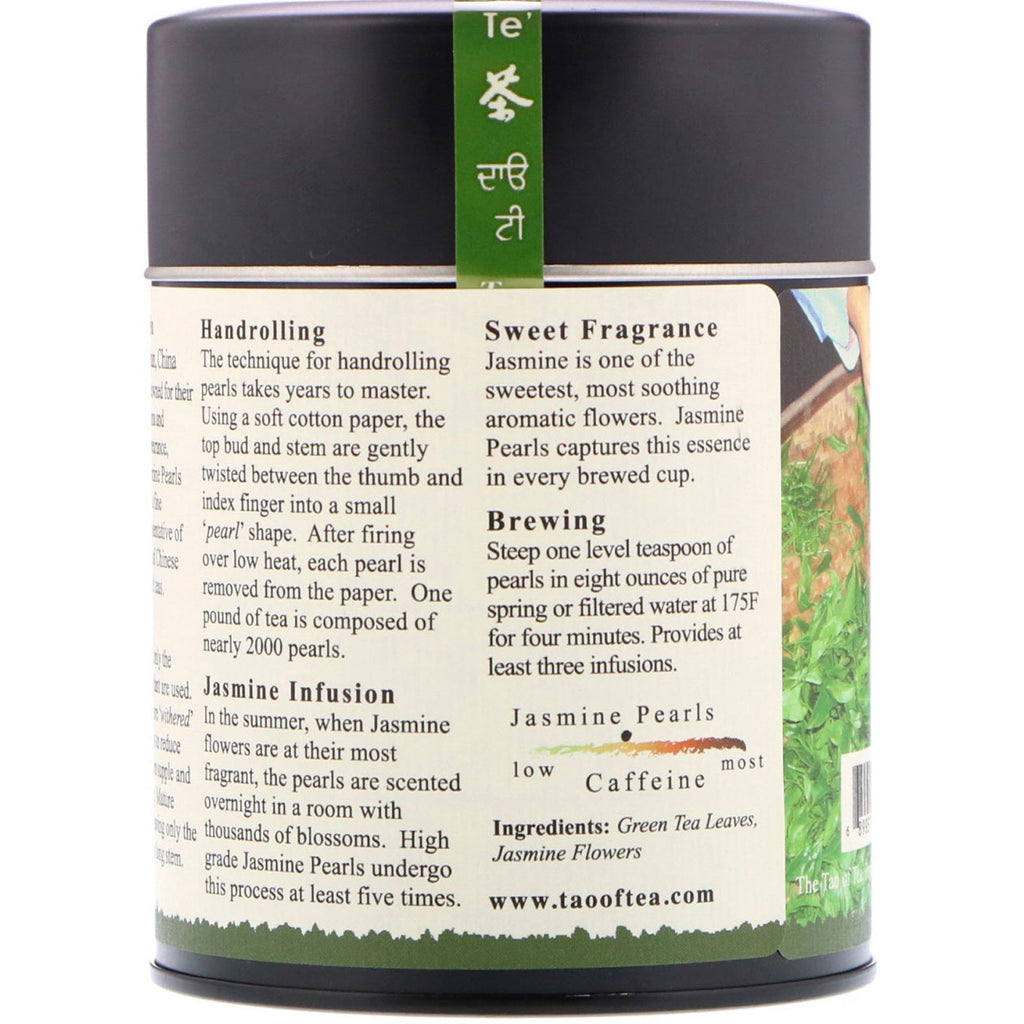 The Tao of Tea, håndrullede blade grøn te, jasminperler, 3 oz (85 g)