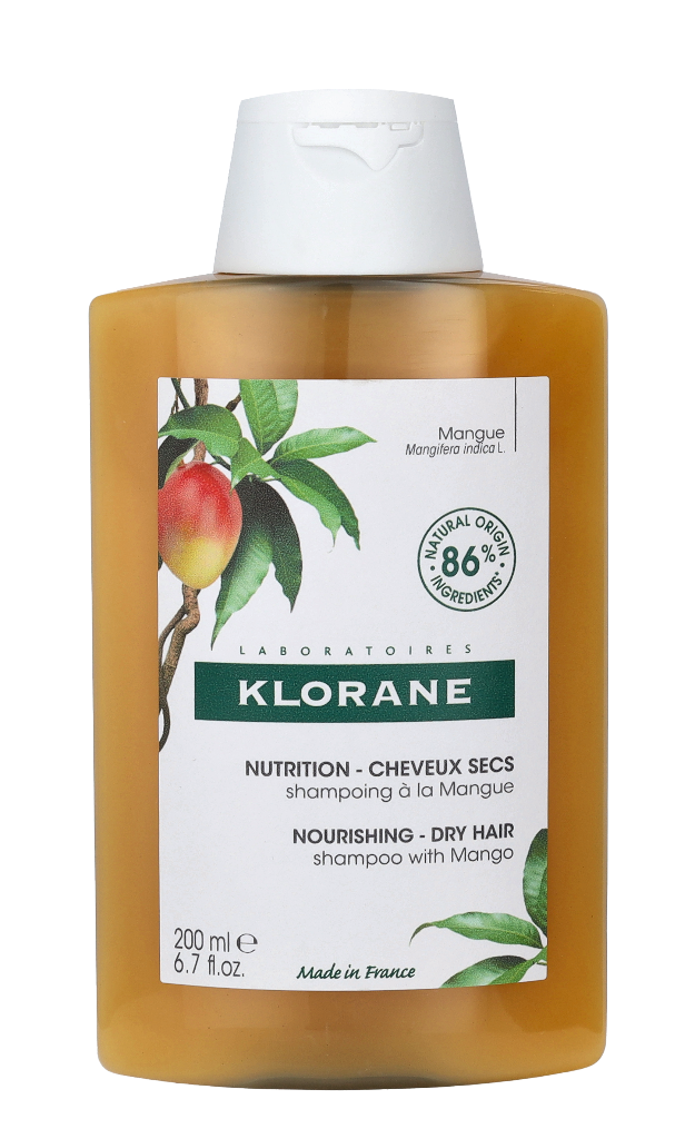 Klorane Nærende Shampoo Med Mango Smør 200 ml