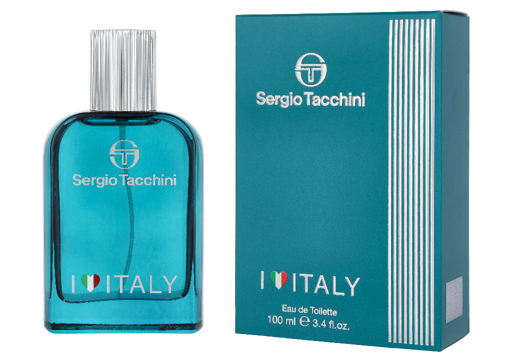 Sergio Tacchini I Love Italy For Men Edt Spray 100 ml
