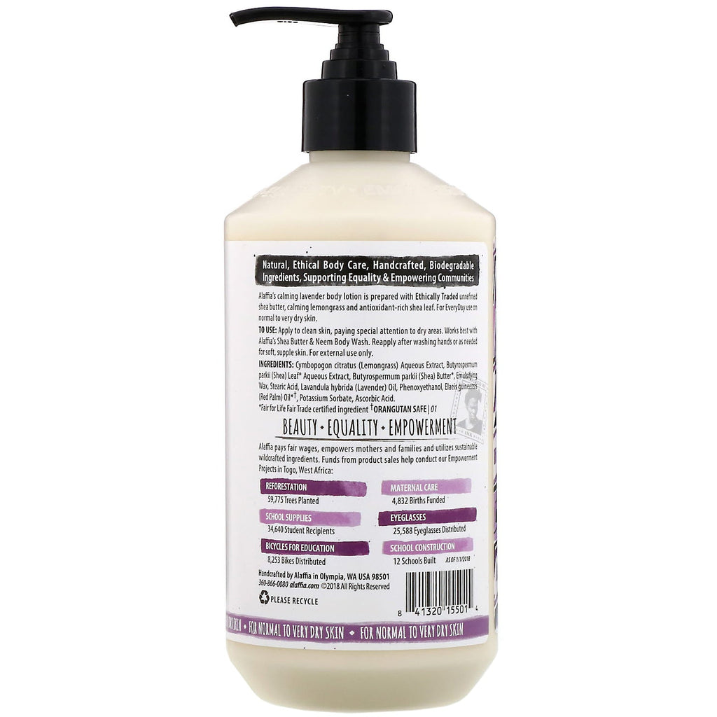 Everyday Shea, Body Lotion, Lavendel, 16 fl oz (475 ml)