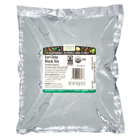 Frontier Natural Products, Earl Grey Black Tea, 16 oz (453 g)