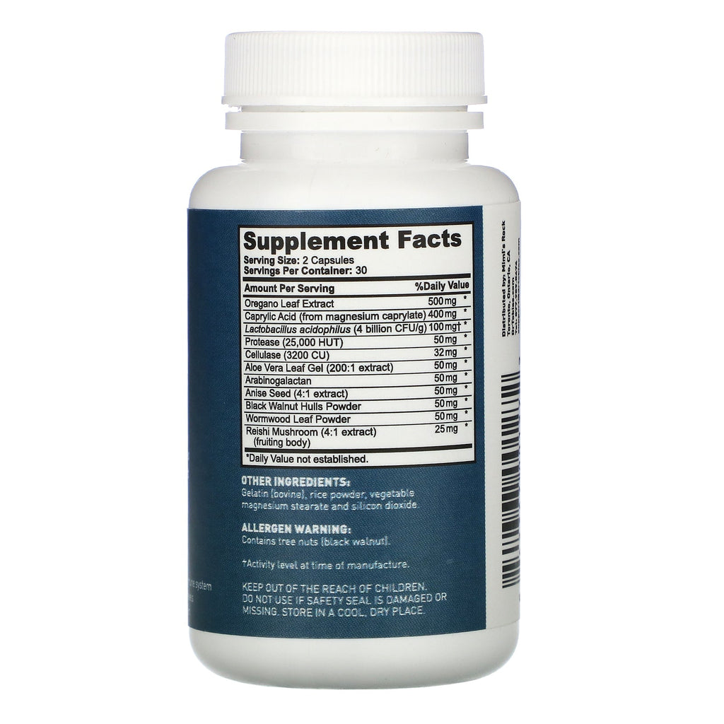Dr. Tobias, Candida Support, 60 kapsler