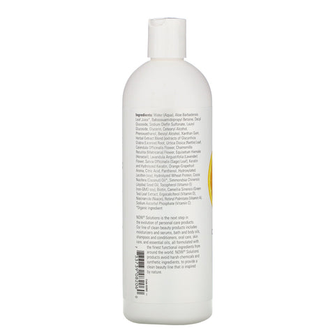 Now Foods, Solutions, Champú humectante cítrico, 16 fl oz (473 ml)