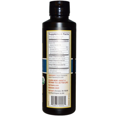 Barlean's,  Lignan Flax Oil, 12 fl oz (355 ml)