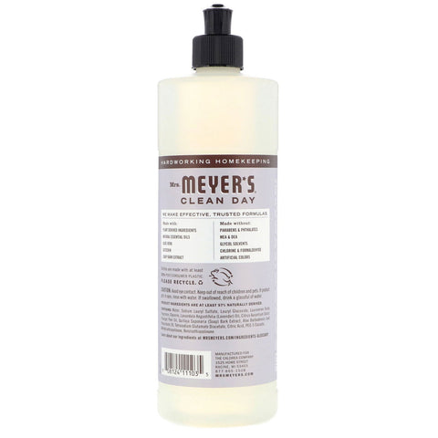 Mrs. Meyers Clean Day, opvaskemiddel, lavendelduft, 16 fl oz (473 ml)