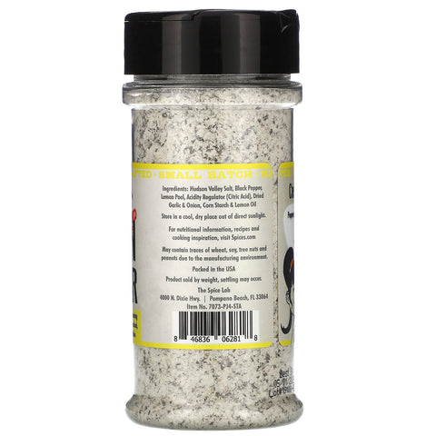 The Spice Lab, Pimienta con limón, 6,7 oz (190 g)