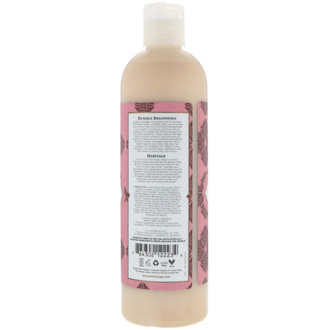 Nubian Heritage, Gel de baño, pachulí y burití, 384 ml (13 oz. líq.)