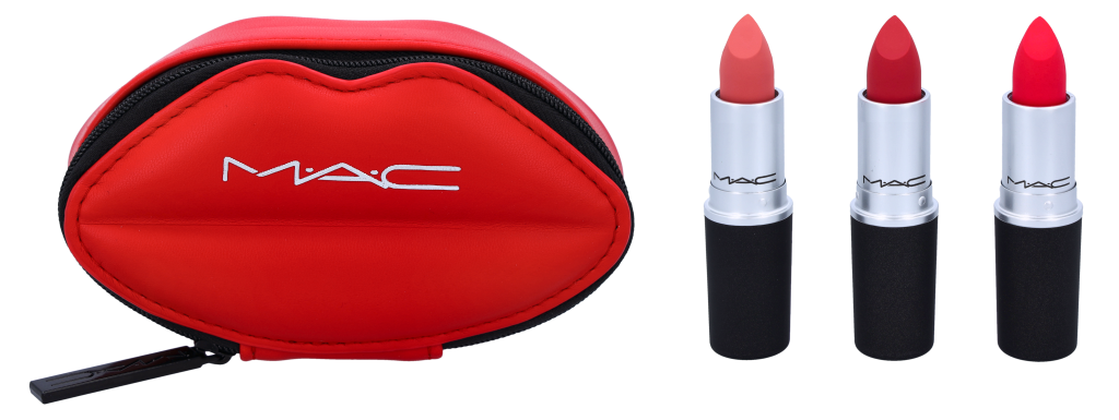 MAC Powder Kiss Lipstick Trio Sæt 9 g