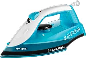 Russell Hobbs jern | 1800w | Mit jern | 45 g/m | Blå og hvid