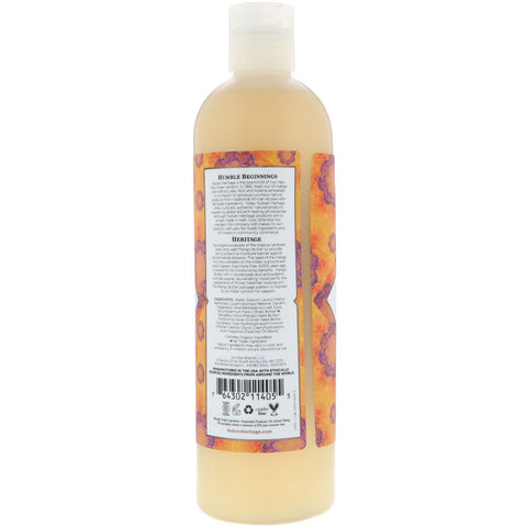Nubian Heritage, Gel de baño, Mantequilla de mango, 13 fl oz (384 ml)