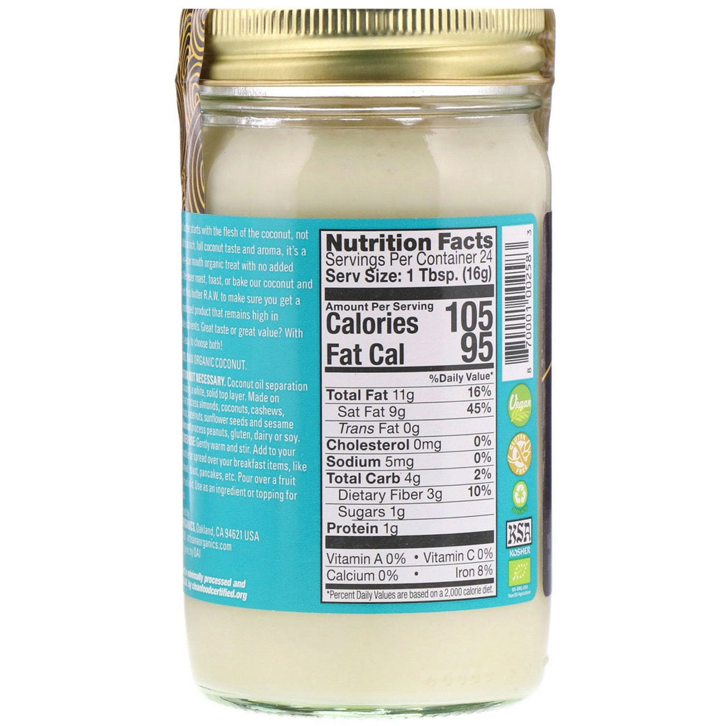 Artisana, s, Raw Coconut Butter, 14 oz (397 g)