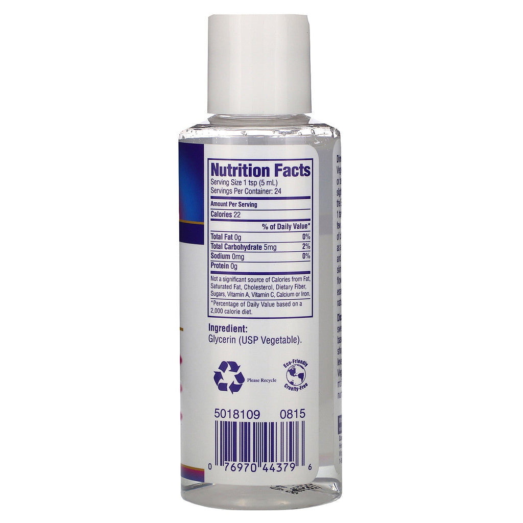 Heritage Store, vegetabilsk glycerin, 4 fl oz (120 ml)