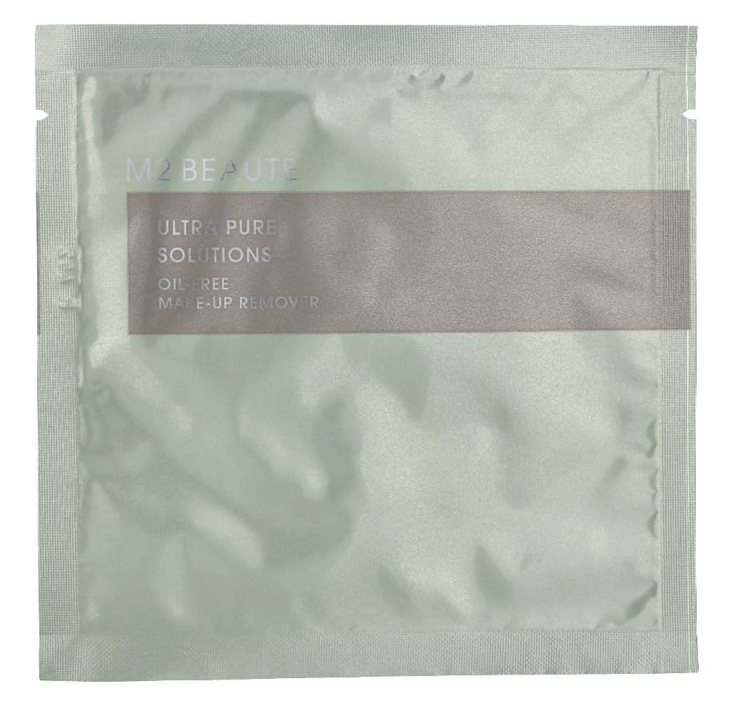 M2 Beaute Oil-Free Make-Up Remover - Sachets 7 piece