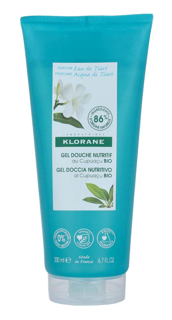 Klorane Shower Gel Med Økologisk Cupuacu Smør 200 ml