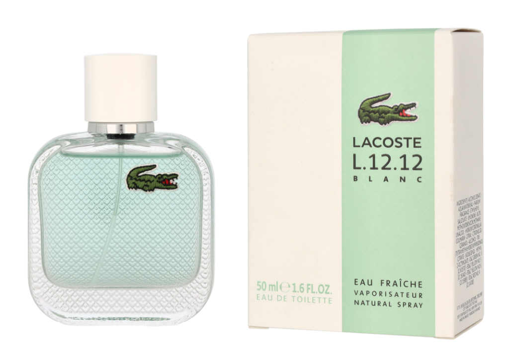 Lacoste L.12.12 Blanc Eau Fraiche Edt Spray 50 ml