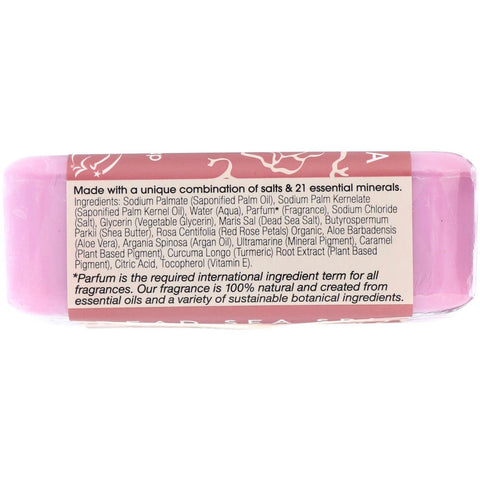 One with Nature, barra de jabón mineral triple molido, pétalos de rosa, 7 oz (200 g)