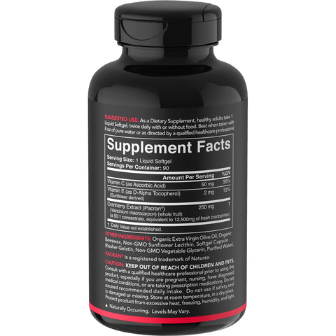 Sports Research, concentrado de arándano, 250 mg, 90 cápsulas blandas